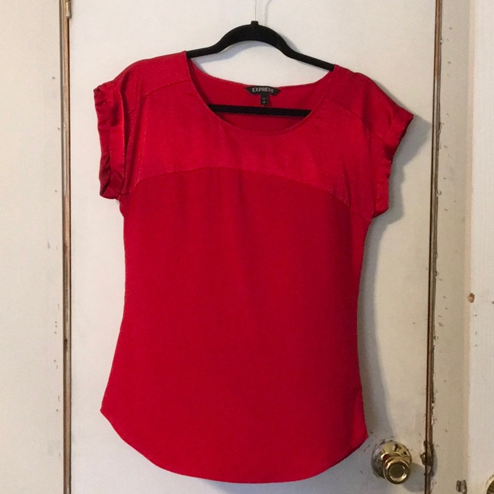 Express Cap Sleeve Blouse